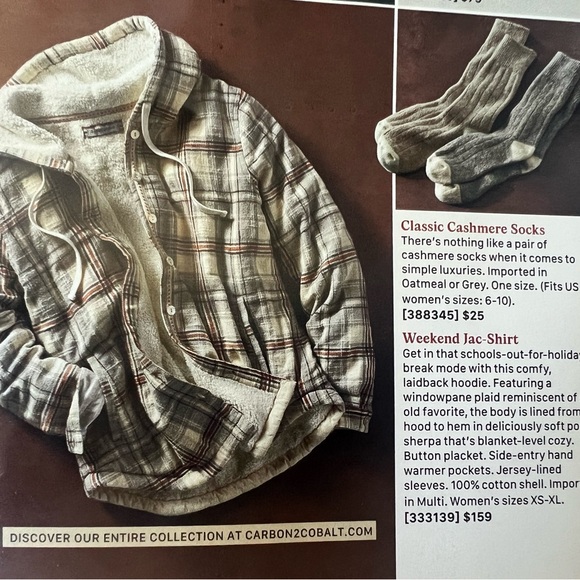 Plaid Hooded Women’s Shacket Jacket - Picture 6 of 6